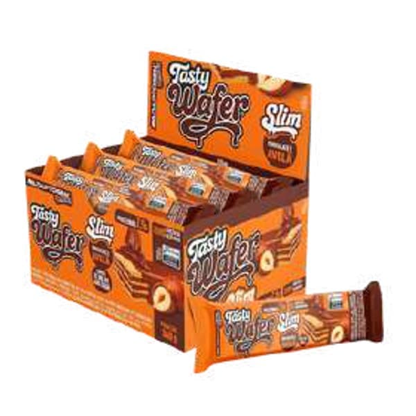 Tasty Wafer Slim (display) Chocolate com Avelã