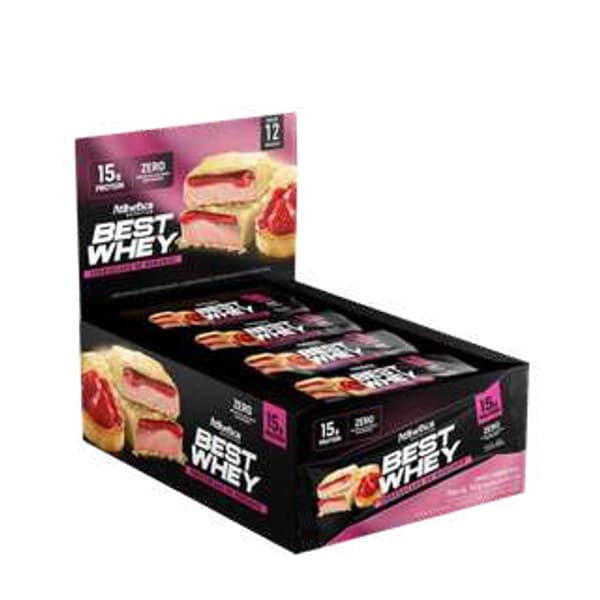 Best Whey Bar Cheesecake de Morango — Atlhetica Nutrition
