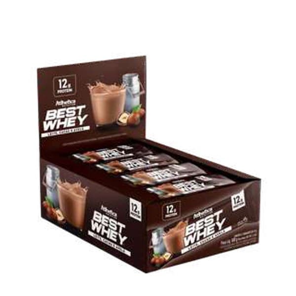 Best Whey Bar Leite, Cacau & Avelã — Atlhetica Nutrition