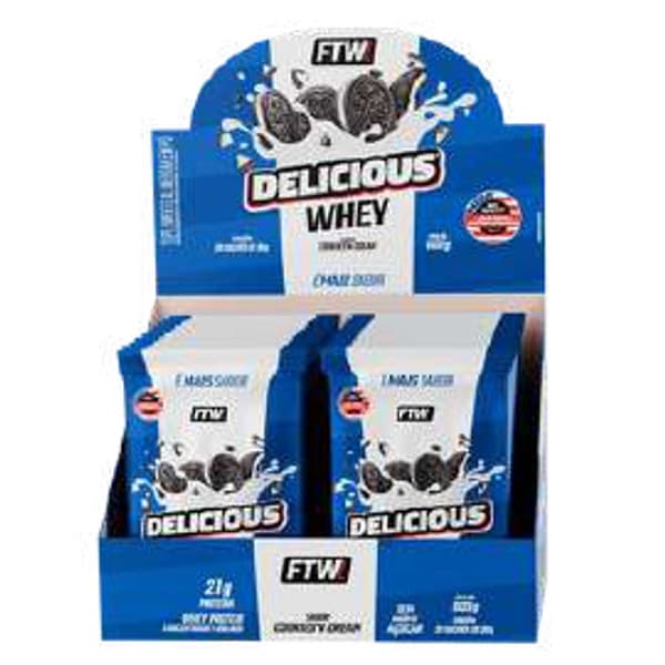 Delicious Whey Sachê (display) Cookies 'n Cream — FTW