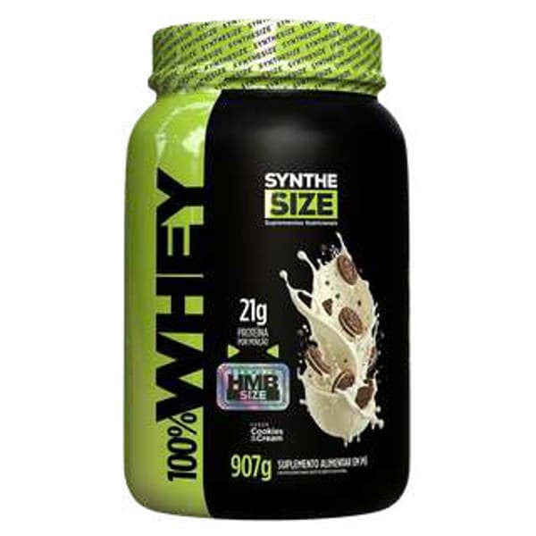 100% Whey Cookies & Cream — Synthesize