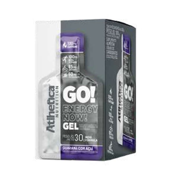 GO! Energy Now! Gel (caixa) Guaraná com Açaí