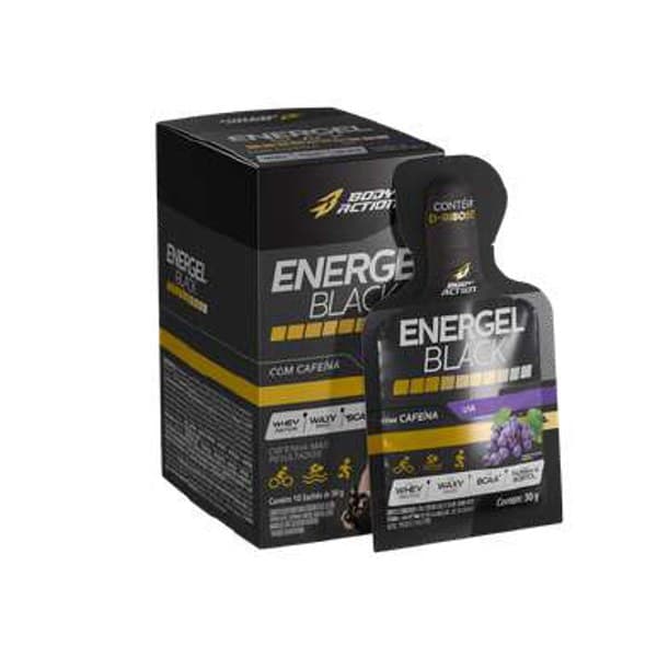 Energel Black (com cafeína) Uva