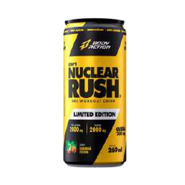 Nuclear Rush Pre-Workout Drink (lata) Guaraná Fusion