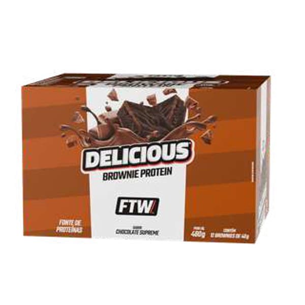 Delicious Brownie Protein (caixa) Chocolate Supreme