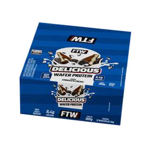 Delicious Wafer Protein (caixa) Cookies 'n Cream