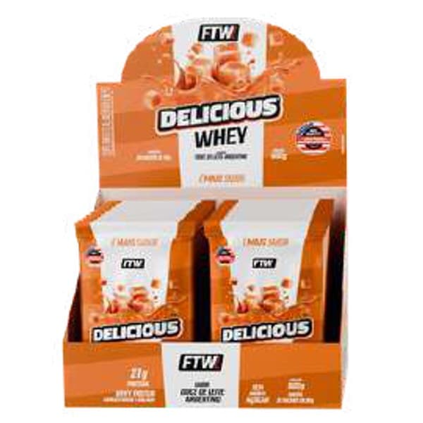 Delicious Whey Sachê (display) Doce de Leite Argentino