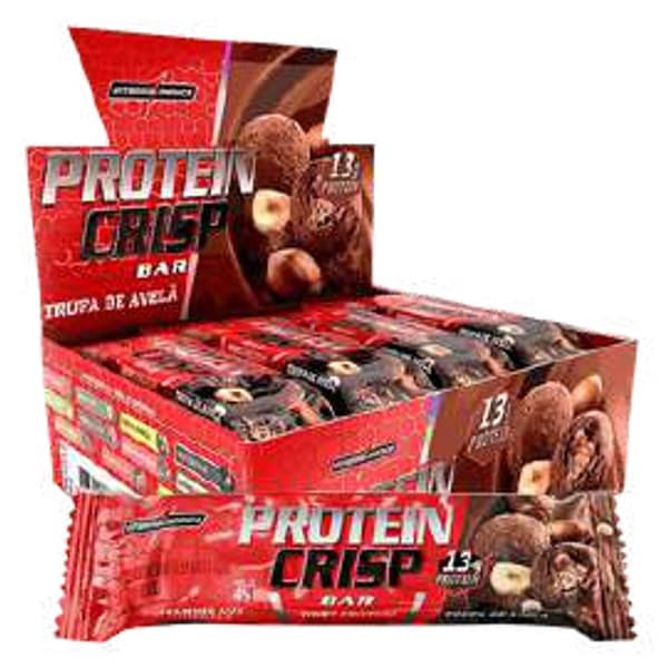 Protein Crisp Bar (caixa) Trufa de Avelã