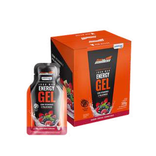Iron Man Energy Gel (caixa) Frutas Vermelhas