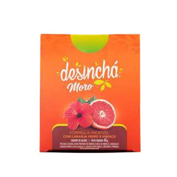 Chá Desinchá Moro Laranja Moro e Hibisco