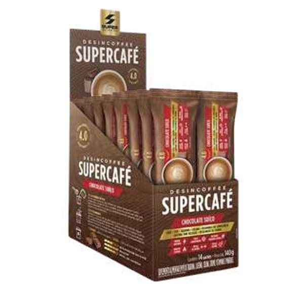 Desincoffee Supercafé Sachê (display) Chocolate Suíço