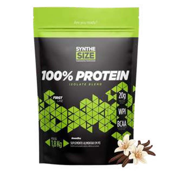 100% Protein Isolate Blend (refil) Baunilha